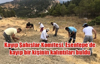 Kayıp Şahıslar Komitesi, Esentepe’de kayıp bir...