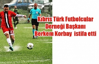 Kıbrıs Türk Futbolcular Derneği Başkanı Berkem...