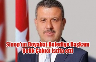 Sinop'un Boyabat Belediye Başkanı Şefik...