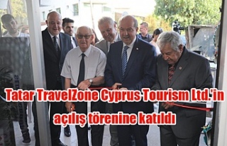 Tatar TravelZone Cyprus Tourism Ltd.’in açılış...