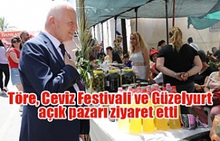 Töre, Ceviz Festivali ve Güzelyurt açık pazarı...