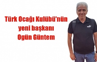 Türk Ocağı Kulübü'nün yeni başkanı Ogün...
