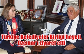 Türkiye Belediyeler Birliği heyeti, Özçınar’ı...