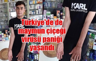 Türkiye'de de maymun çiçeği virüsü paniği...