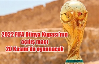 2022 FIFA Dünya Kupası'nın açılış maçı...