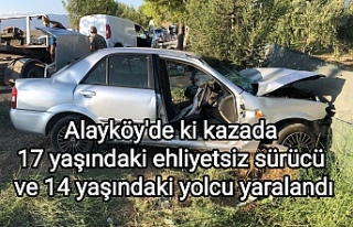 Alayköy'de ki kazada 17 yaşındaki ehliyetsiz...