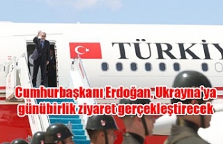 Cumhurbaşkanı Erdoğan, Ukrayna'ya günübirlik...