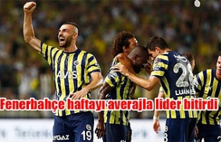 Fenerbahçe haftayı averajla lider bitirdi