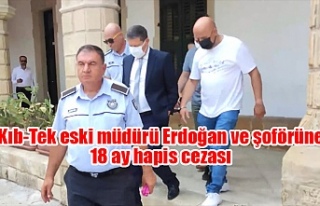 Kıb-Tek eski müdürü Erdoğan ve şoförüne 18...