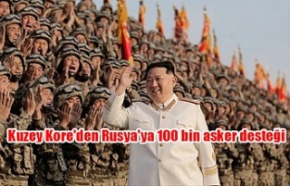 Kuzey Kore'den Rusya'ya 100 bin asker desteği