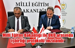 Milli Eğitim Bakanlığı ile UKÜ arasında işbirliği...
