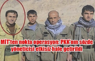 MİT'ten nokta operasyon: PKK'nın sözde...