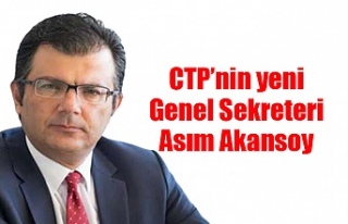 CTP’nin yeni Genel Sekreteri Asım Akansoy