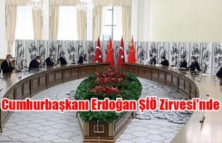 Cumhurbaşkanı Erdoğan ŞİÖ Zirvesi'nde