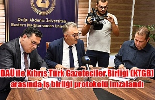 DAÜ ile Kıbrıs Türk Gazeteciler Birliği (KTGB)...