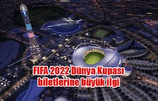 FIFA 2022 Dünya Kupası biletlerine büyük ilgi