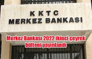 Merkez Bankası 2022 ikinci çeyrek bülteni yayınlandı