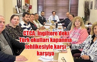 CTCA: İngiltere’deki Türk okulları kapanma tehlikesiyle...