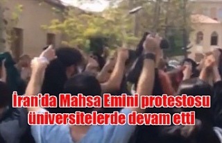 İran’da Mahsa Emini protestosu üniversitelerde...