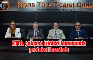 KTTO, çalışma izinleri konusunda protokol imzaladı
