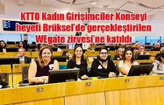 KTTO Kadın Girişimciler Konseyi heyeti Brüksel’de...