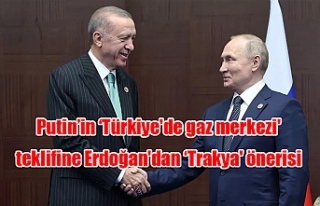 Putin’in ‘Türkiye'de gaz merkezi' teklifine...