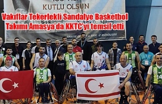 Vakıflar Tekerlekli Sandalye Basketbol Takımı Amasya’da...