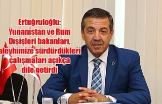Ertuğruloğlu: Yunanistan ve Rum Dışişleri bakanları,...