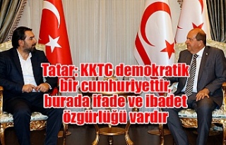 Tatar: KKTC demokratik bir cumhuriyettir, burada ifade...