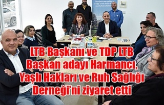 LTB Başkanı ve TDP LTB Başkan adayı Harmancı,...