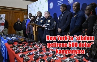 New York'ta "silahını getirene 500 dolar"...