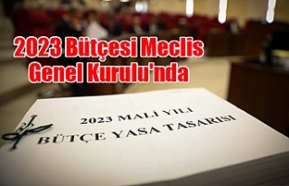 2023 Bütçesi Meclis Genel Kurulu'nda