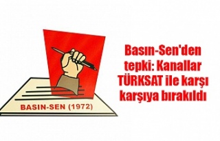 Basın-Sen'den tepki: Kanallar TÜRKSAT ile karşı...