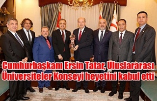 Cumhurbaşkanı Ersin Tatar, Uluslararası Üniversiteler...
