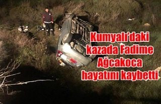 Kumyalı’daki kazada Fadime Ağcakoca hayatını...