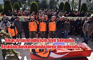 Amaç Arnavutoğlu için Sivil Savunma Teşkilatı...