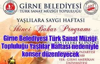 Girne Belediyesi Türk Sanat Müziği Topluluğu Yaşlılar...