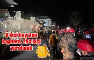 Hatay'da 6,4'lük deprem: 6 kişi hayatını...