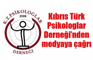 Kıbrıs Türk Psikologlar Derneği’nden medyaya...