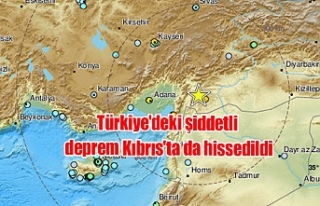 Türkiye'deki şiddetli deprem Kıbrıs'ta...