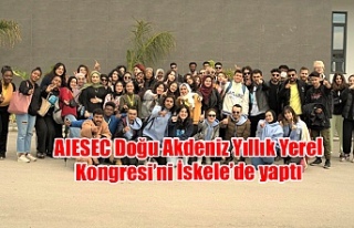 AIESEC Doğu Akdeniz Yıllık Yerel Kongresi’ni...