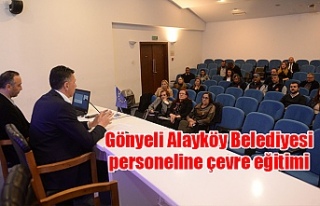 Gönyeli Alayköy Belediyesi personeline çevre eğitimi