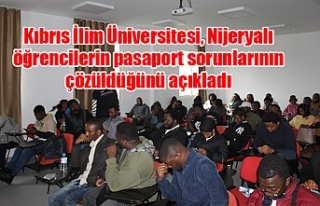 Kıbrıs İlim Üniversitesi, Nijeryalı öğrencilerin...