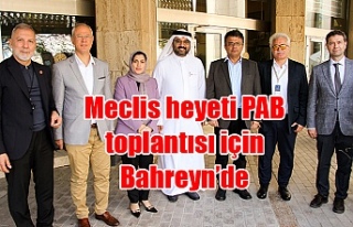 Meclis heyeti PAB toplantısı için Bahreyn’de