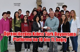 Öğrencilerden Kıbrıs Türk Dayanışma Platformu’na...