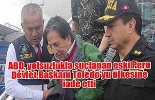 ABD, yolsuzlukla suçlanan eski Peru Devlet Başkanı...