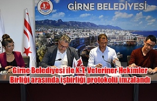 Girne Belediyesi ile K.T. Veteriner Hekimler Birliği...