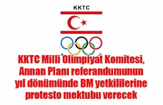 KKTC Milli Olimpiyat Komitesi, Annan Planı referandumunun...