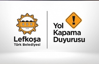 Lefkoşa Haşmet Gürkan Sokak yarın trafiğe kapalı...
