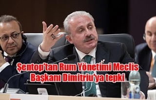 Şentop'tan Rum Yönetimi Meclis Başkanı Dimitriu'ya...